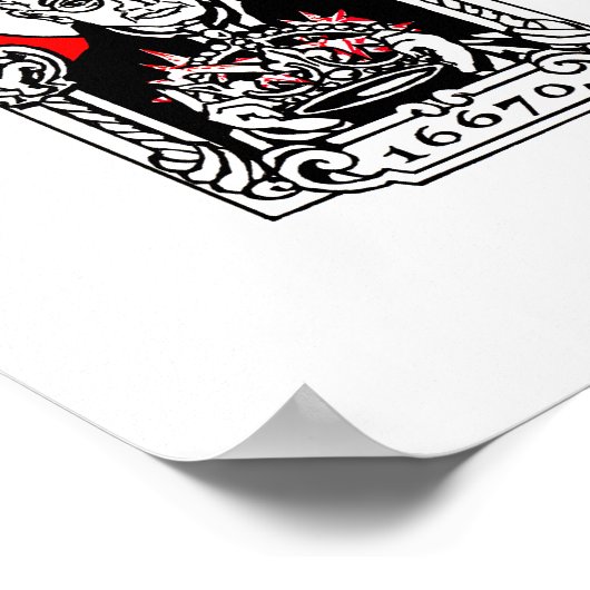 Saint Maximilian Kolbe Poster (Ecke)