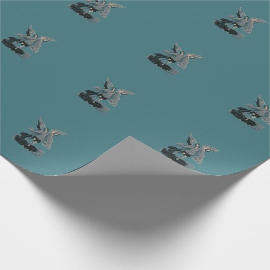 Saint Michael Archangel 2 Geschenkpapier (Ecke)