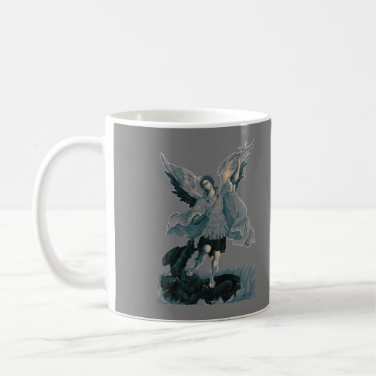 Saint Michael Archangel 2 Kaffeetasse (Links)