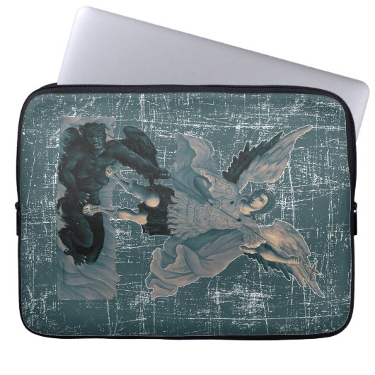 Saint Michael Archangel 2 Laptopschutzhülle (Vorderseite)