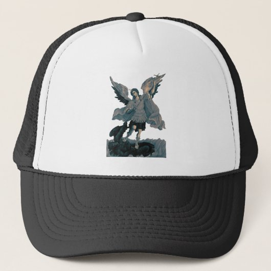 Saint Michael Archangel 2 Truckerkappe (Vorderseite)
