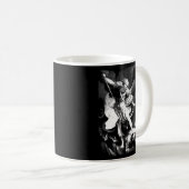 Saint Michael Archangel Angel Katholischer Patron Kaffeetasse (VorderseiteRechts)