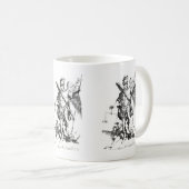 Saint Michael Archangel Coffee Tasse (VorderseiteRechts)