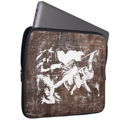 Saint Michael Archangel Laptopschutzhülle (Vorne Rechts)