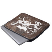 Saint Michael Archangel Laptopschutzhülle (Vorne Knopf)