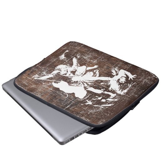 Saint Michael Archangel Laptopschutzhülle (Vorne Knopf)