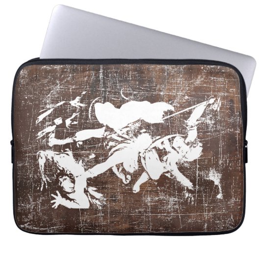 Saint Michael Archangel Laptopschutzhülle (Vorderseite)