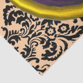 SAINT MICHAEL ARCHANGEL MIT DRAGON Damask Gem Seidenpapier (Detail)