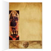 SAINT MICHAEL ARCHANGEL MIT DRAGON-Gebet (Innen (Rechts))