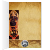 SAINT MICHAEL ARCHANGEL MIT DRAGON-Gebet (Innen (Rechts))