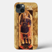 SAINT MICHAEL ARCHANGEL MIT DRAGON-Monogramm Case-Mate iPhone Hülle (Rückseite)