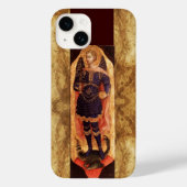 SAINT MICHAEL ARCHANGEL MIT DRAGON OLD PARCHING Case-Mate iPhone HÜLLE (Rückseite)