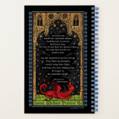 Saint Michael Battles the Beast-Notebook Notizblock (Rückseite)