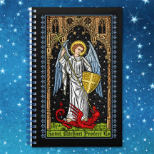 Saint Michael Battles the Beast-Notebook
