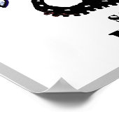 Saint Michael Battling der Drache Poster (Ecke)