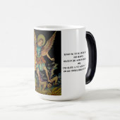 Saint Michael Blessing Tasse (VorderseiteRechts)