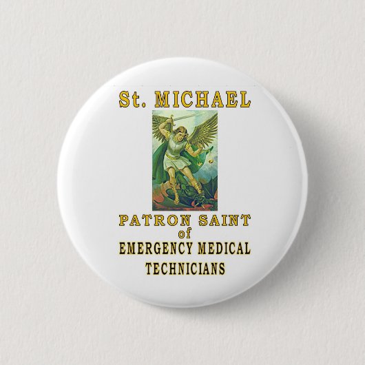 SAINT MICHAEL BUTTON (Vorderseite)
