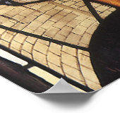 Saint Michael by Sir Edward Coley Burne-Jones Poster (Ecke)