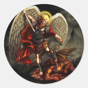 Saint Michael, der Archangel Sticker