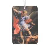 Saint Michael der Erzengel Autolufterfrischer (Rückseite)