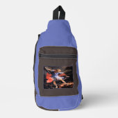 Saint Michael der Erzengel Crossbody Bag (Vorderseite)