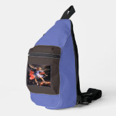 Saint Michael der Erzengel Crossbody Bag (Rechte Ecke)