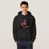 Saint Michael der Erzengel Hoodie (Vorne ganz)