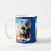 Saint Michael der Erzengel Kaffeetasse (Links)