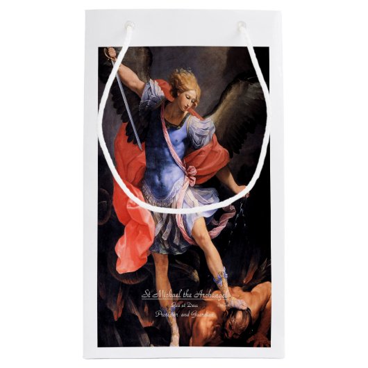 Saint Michael der Erzengel Kleine Geschenktüte (Rückseite)