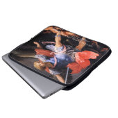 Saint Michael der Erzengel Laptopschutzhülle (Vorne Knopf)