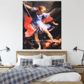 Saint Michael der Erzengel Leinwanddruck (Insitu (Schlafzimmer))