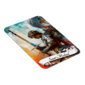 Saint Michael der Erzengel Magnet (Rechte Seite)