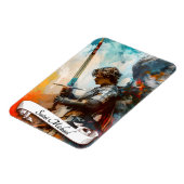 Saint Michael der Erzengel Magnet (Linke Seite)