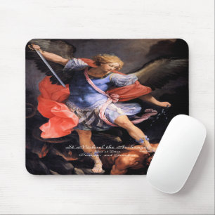 Saint Michael der Erzengel Mousepad