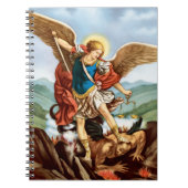 Saint Michael der Erzengel Notizblock (Vorderseite)