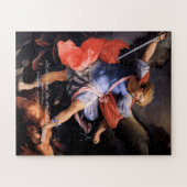 Saint Michael der Erzengel Puzzle (Horizontal)