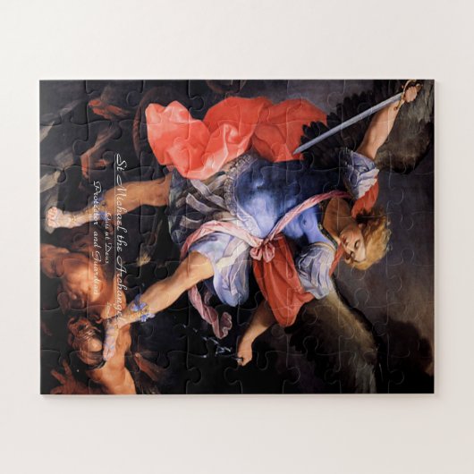 Saint Michael der Erzengel Puzzle (Horizontal)