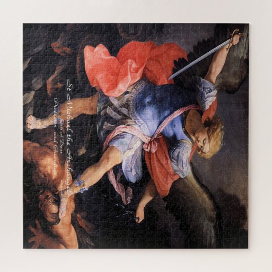 Saint Michael der Erzengel Puzzle (Horizontal)