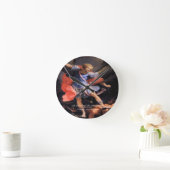 Saint Michael der Erzengel Runde Wanduhr (Zuhause)