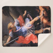 Saint Michael der Erzengel Sherpadecke (Vorderseite (Horizontal))