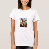 Saint Michael der Erzengel T-Shirt (Vorderseite)