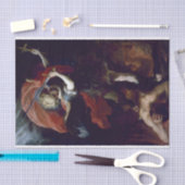 Saint Michael der Erzengel von Claudio Coello Seidenpapier (Handwerk)