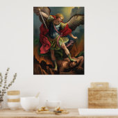 Saint Michael, Erzengel Große Poster (Küche)