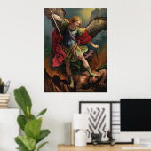 Saint Michael, Erzengel Große Poster (Heimbüro)