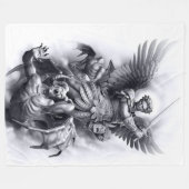 SAINT MICHAEL FLEECEDECKE (Vorderseite (Horizontal))