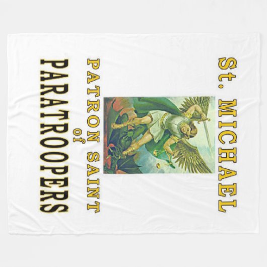 SAINT MICHAEL FLEECEDECKE (Vorderseite (Horizontal))