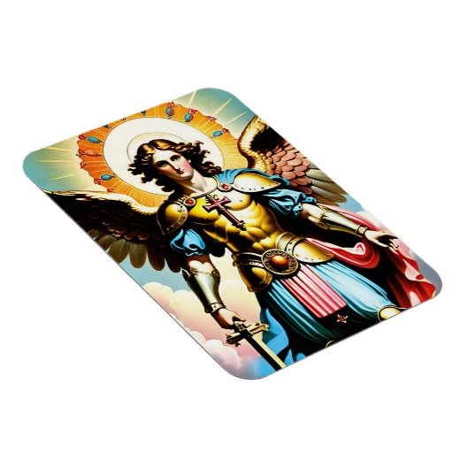 Saint Michael flexible Magnet, katholisch Magnet (Rechte Seite)
