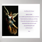 Saint Michael Gebet Poster (Vorne)
