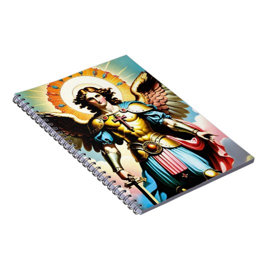 Saint Michael Notebook Notizblock (Rechte Seite)