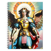 Saint Michael Notebook Notizblock (Vorderseite)